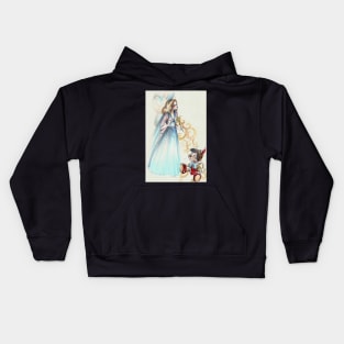 Blue fairy Kids Hoodie